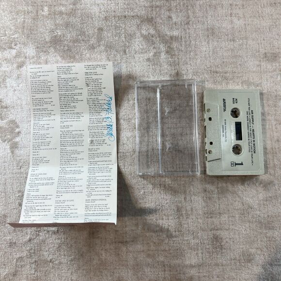 Vintage Air Supply Hearts In Motion Cassette Tape 1986 - Picture 4 of 4